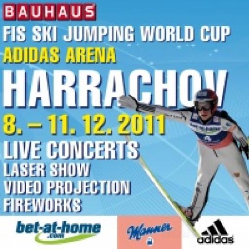 We would like to invite all Ski Jumping fans to Harrachov. All events will take place in Adidas arena according to schedule, between 8. – 11.12.2011